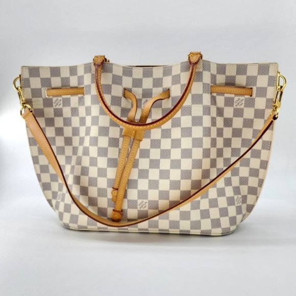 Louis Vuitton Girolata Shoulder Bag in Damier Azur Canvas | Mint Condition - Picture 4 of 11